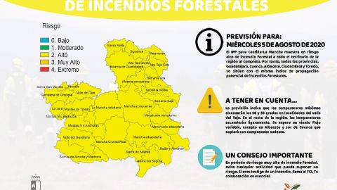 incendios mapa