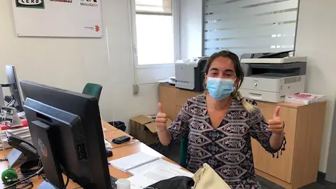 Patricia Segura es una joven concienciada con el peligro que supone el coronavirus también entre los jóvenes. Coronavirus