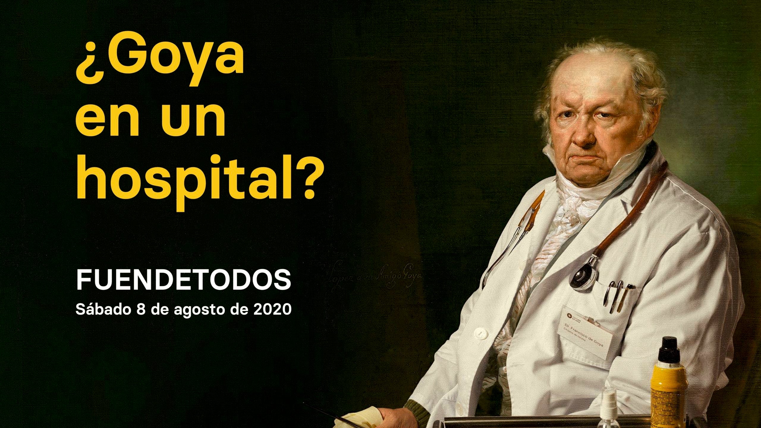 Goya llegará a los hospitales y a la España vacía desde Fuendetodos Goya llegará a los hospitales y a la España vacía desde Fuendetodos
