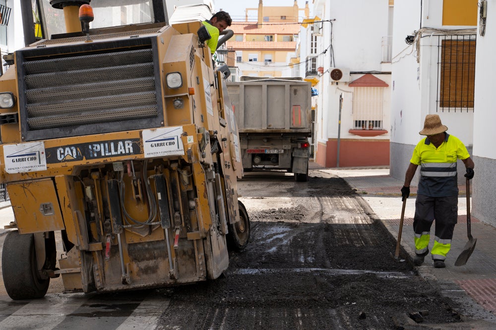 Comienza el plan de asfaltado de calles en San Fernando Comienza el plan de asfaltado de calles en San Fernando