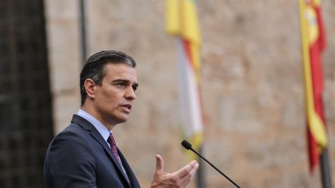 El presidente del Gobierno, Pedro S&aacute;nchez