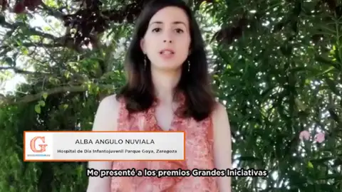 Alba Angulo Alba Angulo, en Grandes Iniciativas