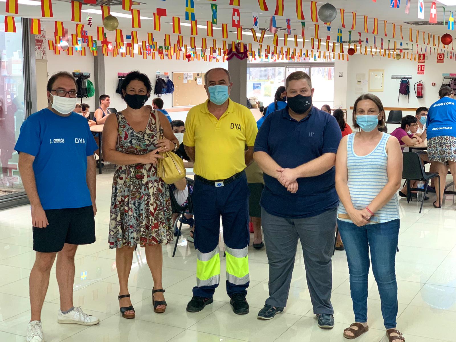 Mariano Valera visita el Programa de Respiro Conciliación Verano 2020 Mariano Valera visita el Programa de Respiro Conciliación Verano 2020