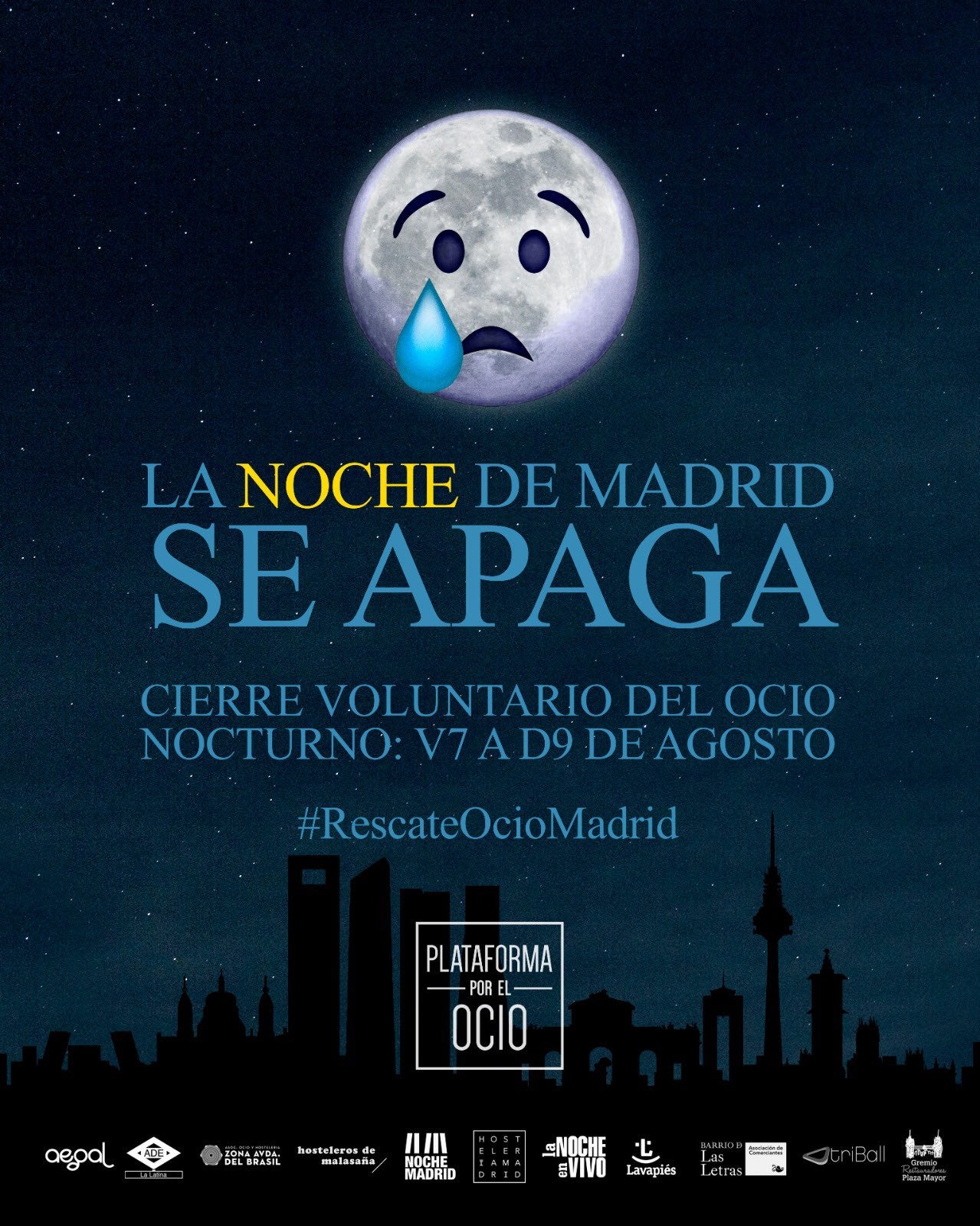 El ocio nocturno de Madrid cierra este fin de semana en protesta por las restricciones contra el coronavirus El ocio nocturno de Madrid cierra este fin de semana en protesta por las restricciones contra el coronavirus