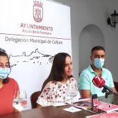 Instantes de la presentación