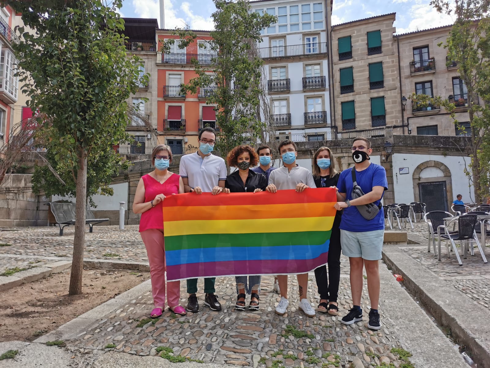As xuventudes socialistas presentan unha iniciativa para que se recoñeza a Praza de San Marcial como símbolo LGTBI As xuventudes socialistas presentan unha iniciativa para que se recoñeza a Praza de San Marcial como símbolo LGTBI