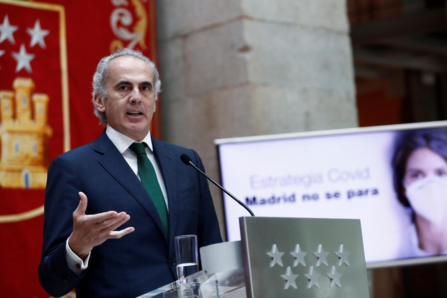 Ruiz Escudero: "En Madrid siempre hemos tenido los rastreadores adaptados a la capacidad diagnóstica de nuestra Comunidad" Ruiz Escudero: "En Madrid siempre hemos tenido los rastreadores adaptados a la capacidad diagnóstica de nuestra Comunidad"