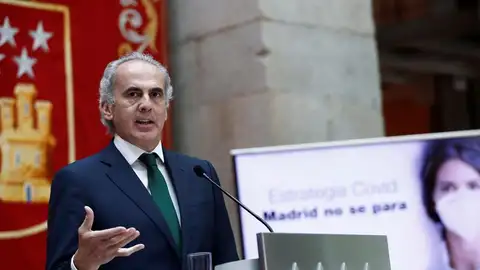 El consejero de Sanidad de la Comunidad de Madrid, Enrique Ruiz Escudero. El consejero de Sanidad de la Comunidad de Madrid, Enrique Ruiz Escudero.