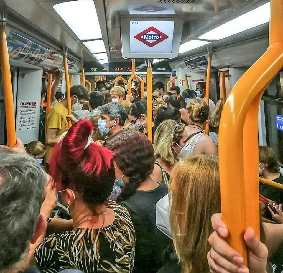 El aviso a Metro de Madrid de una usuaria que ha dado positivo por Covid: "Cogí la Línea 1 hacia las 09:00 horas" El aviso a Metro de Madrid de una usuaria que ha dado positivo por Covid: "Cogí la Línea 1 hacia las 09:00 horas"