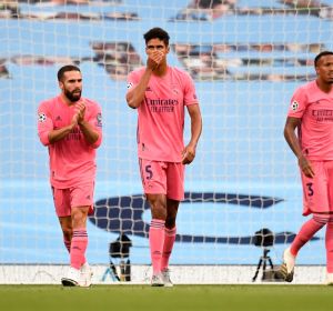 Varane, contrariado Varane, contrariado