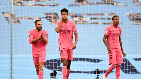 Varane, contrariado