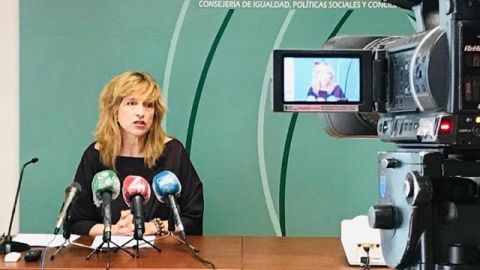 Ana Fidalgo en rueda de prensa