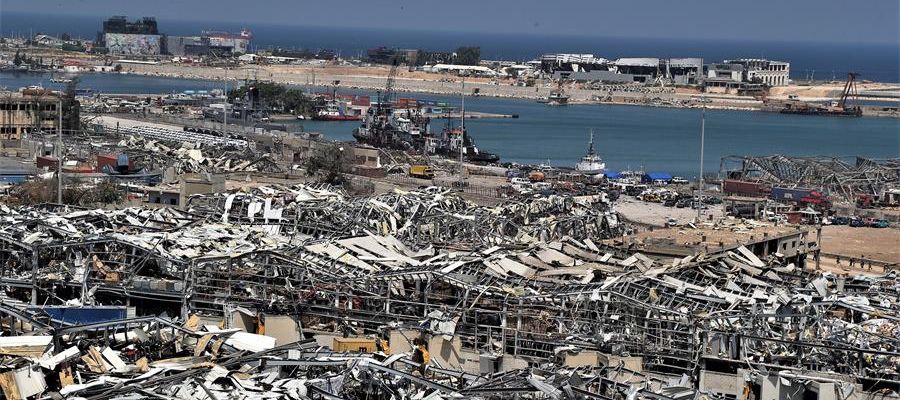 Beirut tras las explosiones Beirut tras las explosiones
