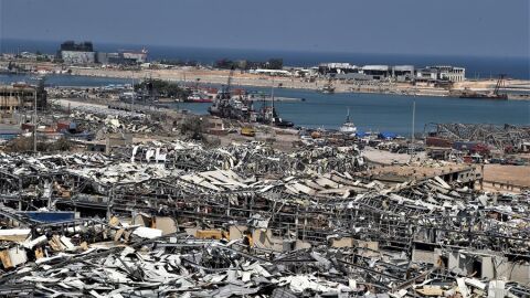 Beirut tras las explosiones