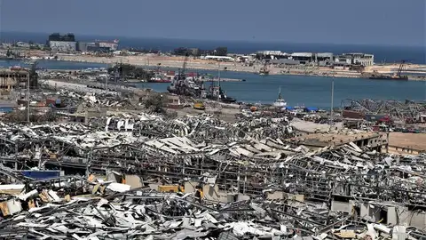 Beirut tras las explosiones Beirut tras las explosiones