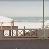 Playa de la Victoria, en Cádiz