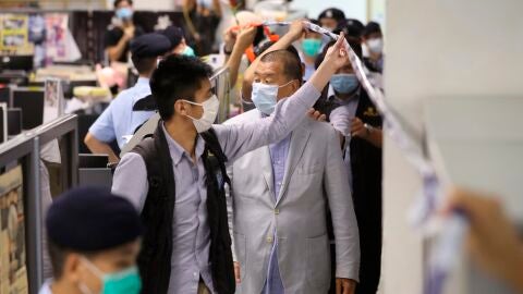 Magnate de los medios hongkoneses, Jimmy Lai