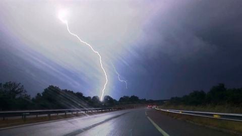 Tormenta en la provincia de Ourense