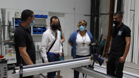 Visita de la Delegada a Herencia