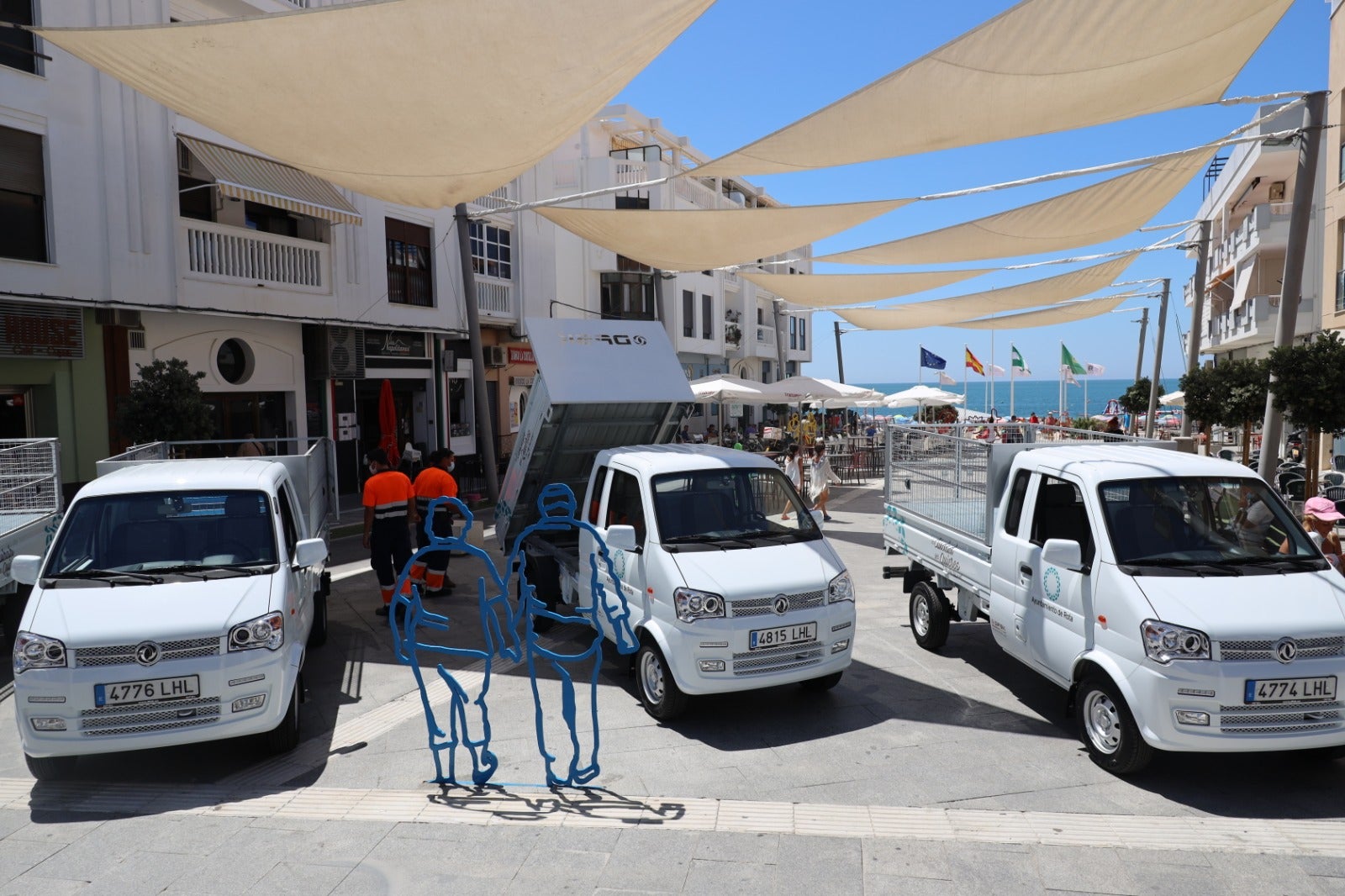 Rota incorpora cuatro nuevos vehículos para reforzar la limpieza urbana Rota incorpora cuatro nuevos vehículos para reforzar la limpieza urbana