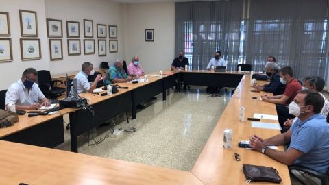 Reunión del consejero Luengo con organizaciones agrarias Reunión del consejero Luengo con organizaciones agrarias
