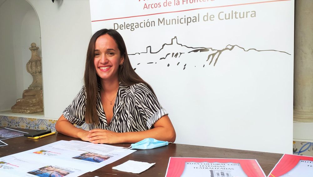 María Macías, delegada de Cultura del Ayuntamiento de Arcos
