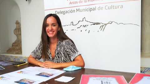 Mar&iacute;a Mac&iacute;as, delegada de Cultura del Ayuntamiento de Arcos