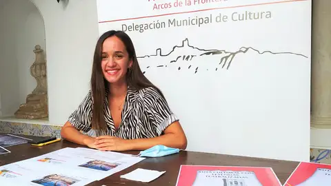 María Macías, delegada de Cultura del Ayuntamiento de Arcos María Macías, delegada de Cultura del Ayuntamiento de Arcos