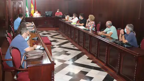Reunión con los portavoces municipales Reunión con los portavoces municipales