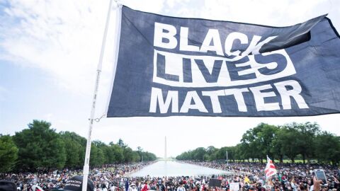 La nieta de Luther King. 