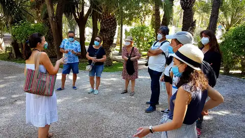 Una visita guiada por Elche. El 69% de los turistas que vienen a Elche son nacionales