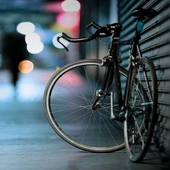 Bicicleta en la calle Bicicleta en la calle