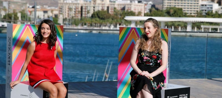 La actriz Andrea Fandos y la directora Pilar Palomero presentan 'Las niñas' en el Festival de Málaga La actriz Andrea Fandos y la directora Pilar Palomero presentan 'Las niñas' en el Festival de Málaga