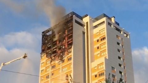 Incendio en Hortaleza, Madrid