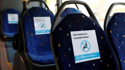 Imagen de archivo de un autob&uacute;s