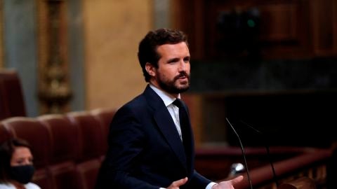 Pablo Casado, l&iacute;der del Partido Popular (PP)