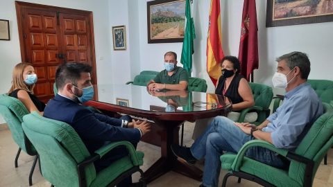 La reunión se ha mantenido en el Ayuntamiento de Arcos La reunión se ha mantenido en el Ayuntamiento de Arcos