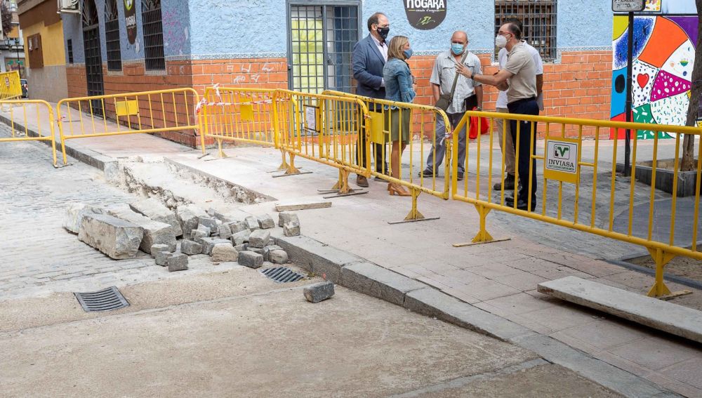 Obras de accesibilidad en el Barrio de La Magdalena de Zaragoza