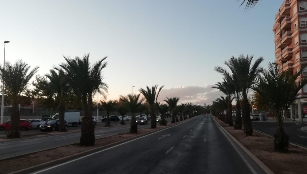 Avenida de la Unesco de Elche.