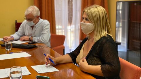 La alcaldesa de Jerez, Mamen S&aacute;nchez