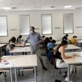 Hoy han comenzado las pruebas de la EvAU de septiembre en la Universidad de CLM