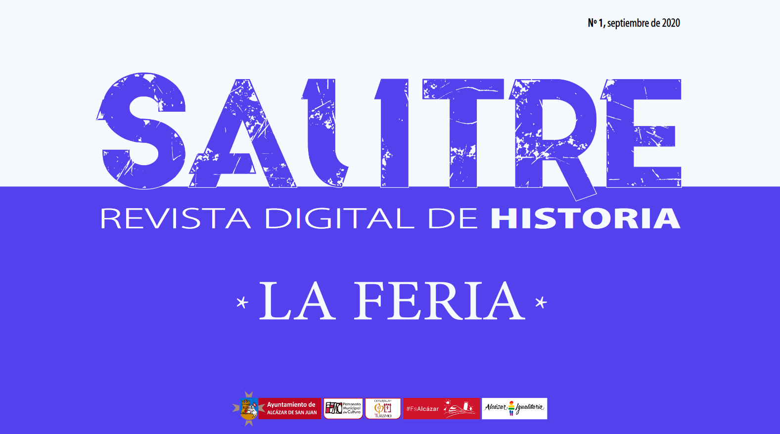 El Patronato Municipal de Cultura acaba de lanzar la revista digital Salitre sobre la historia y arqueología de Alcázar de San Juan El Patronato Municipal de Cultura acaba de lanzar la revista digital Salitre sobre la historia y arqueología de Alcázar de San Juan