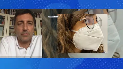 Así son las mascarillas del CSIC con nanofibras más duraderas ante el coronavirus: "Las puede llevar quien quiera estar más protegido" Así son las mascarillas del CSIC con nanofibras más duraderas ante el coronavirus: "Las puede llevar quien quiera estar más protegido"