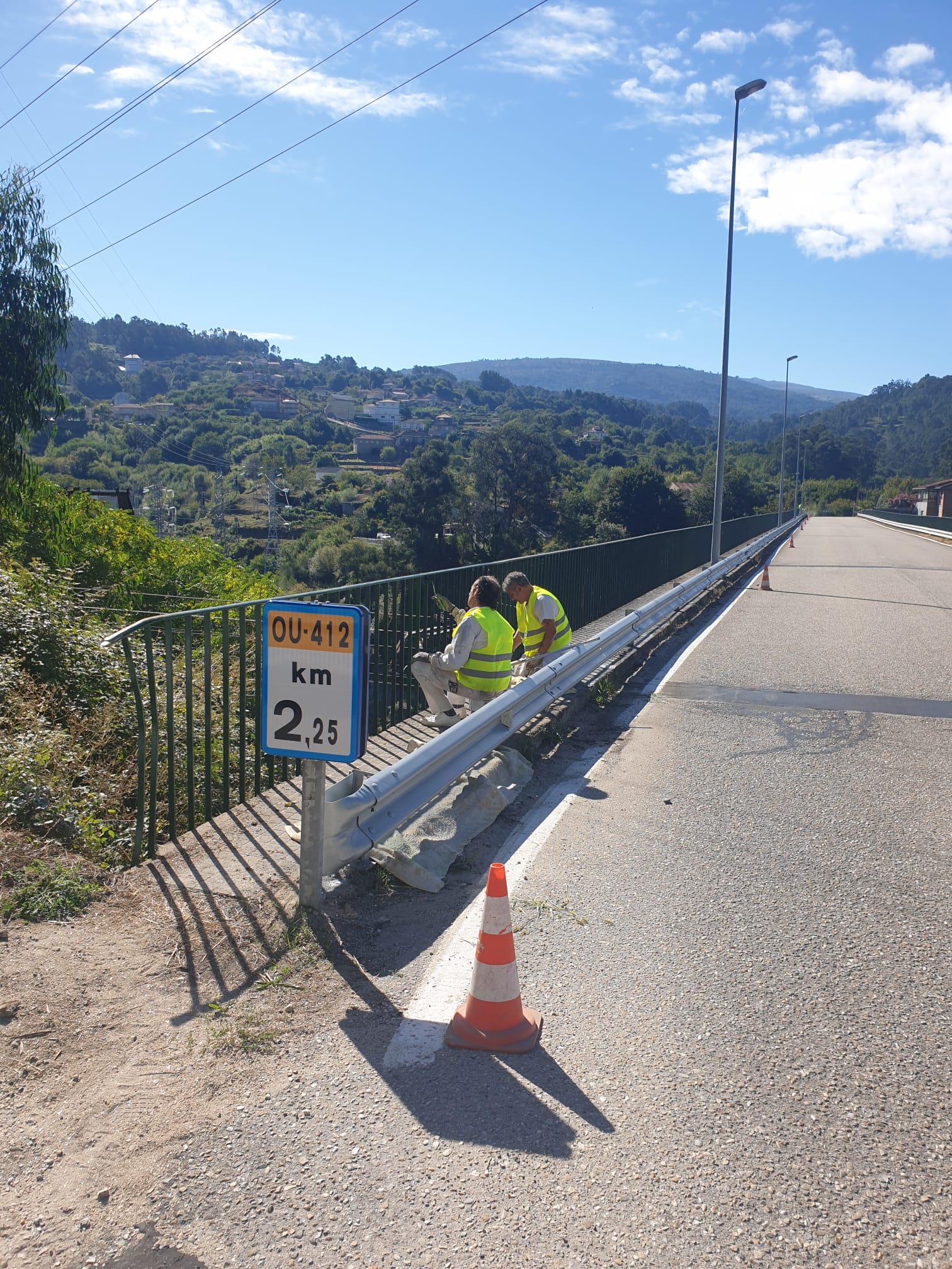 Melloras de acondicionamietno da Ponte Frieira Melloras de acondicionamietno da Ponte Frieira