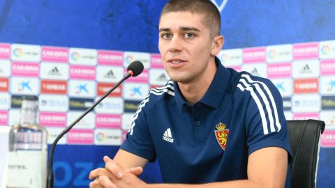 Luca Zanimacchia, jugador del Real Zaragoza