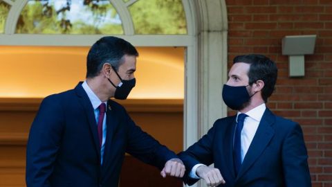 Pedro S&aacute;nchez y Pablo Casado