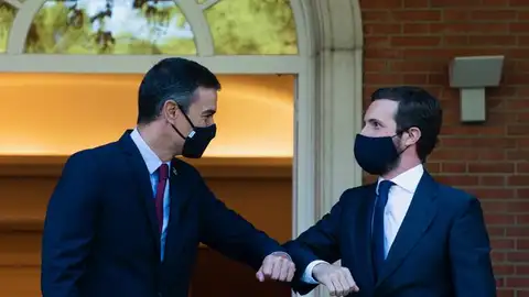 Pedro Sánchez y Pablo Casado, en una imagen de archivo Pedro Sánchez y Pablo Casado