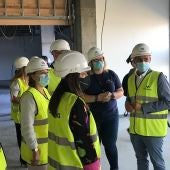 Visita a las obras del CFA de El Barco