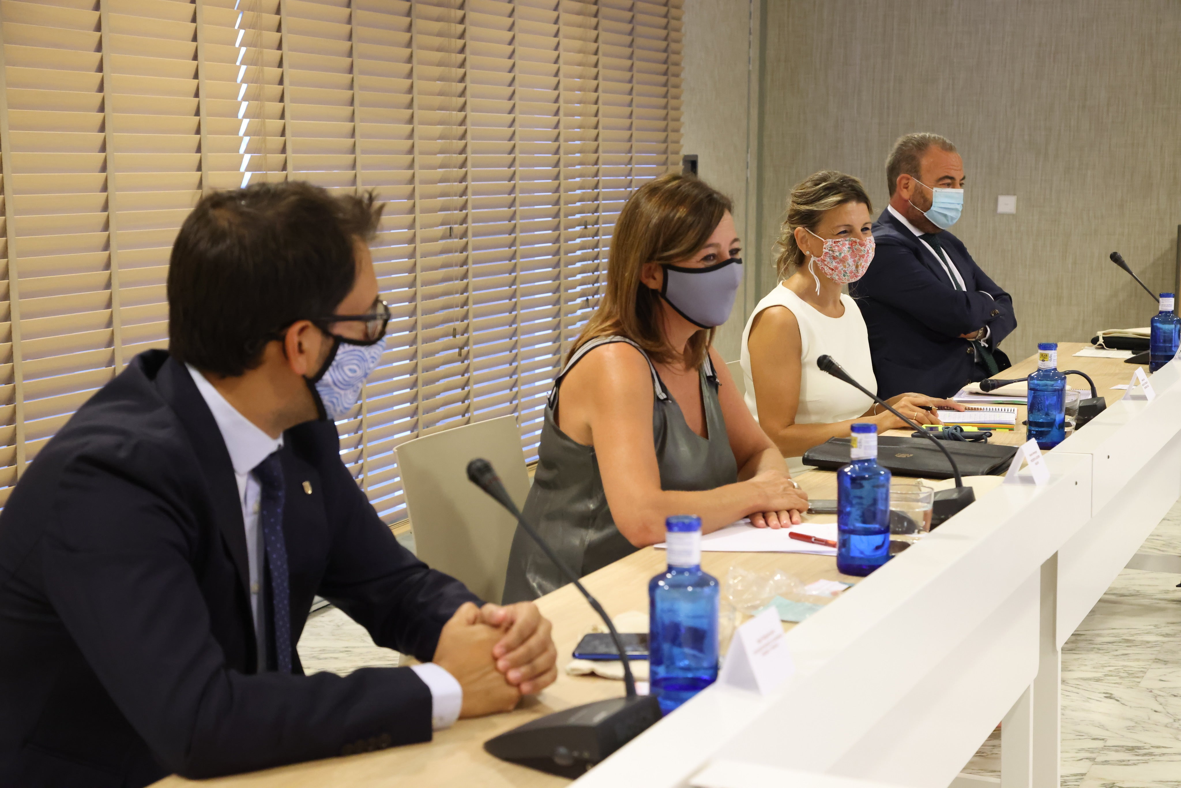 Los empresarios turísticos reunidos en Palma reclaman a la ministra Díaz alargar los ERTE hasta junio de 2021 Los empresarios turísticos reunidos en Palma reclaman a la ministra Díaz alargar los ERTE hasta junio de 2021