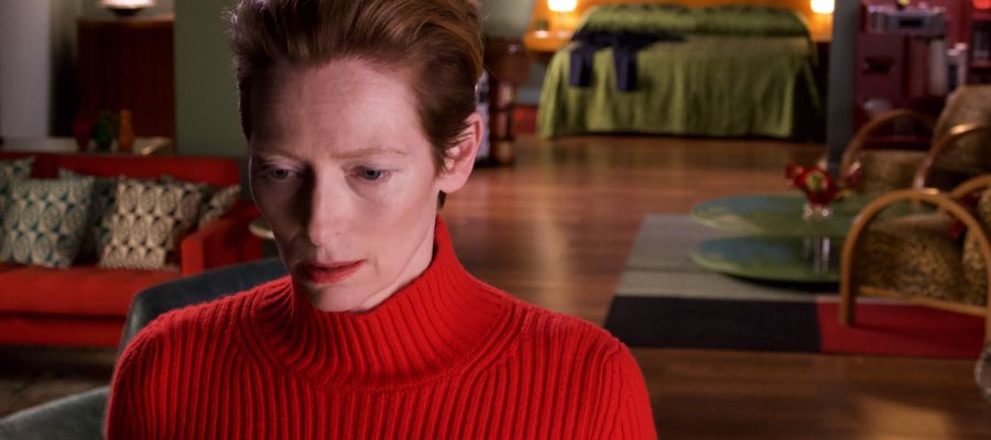 La actriz británica Tilda Swinton, en una imagen promocional de 'The human voice', de Pedro Almodóvar La actriz británica Tilda Swinton, en una imagen promocional de 'The human voice', de Pedro Almodóvar